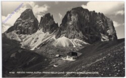Dolomiti (Dolomiten), Rifugio Maria Flora Passo Sella