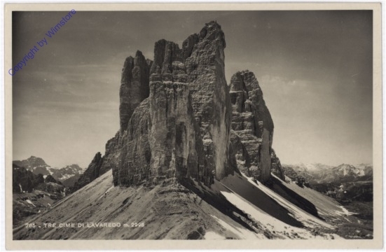 Dolomiti (Dolomiten), Tre Cime di Lavaredo