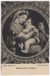 Firenze (Florenz), Madonna della Seggiola, Galleria Pitti