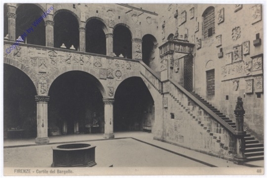 Firenze (Florenz), Cortile del Bargello