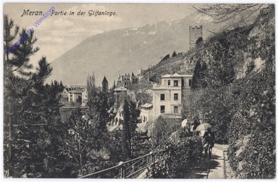 Merano (Meran), Partie in der Gilfanlage