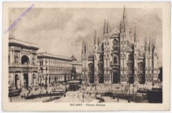 ak183337 Milano (Mailand), Piazza Duomo