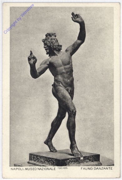 Napoli, Museo Nazionale - Fauno danzante