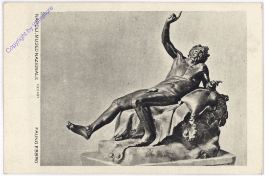 Napoli, Museo Nazionale - Fauno ebbro