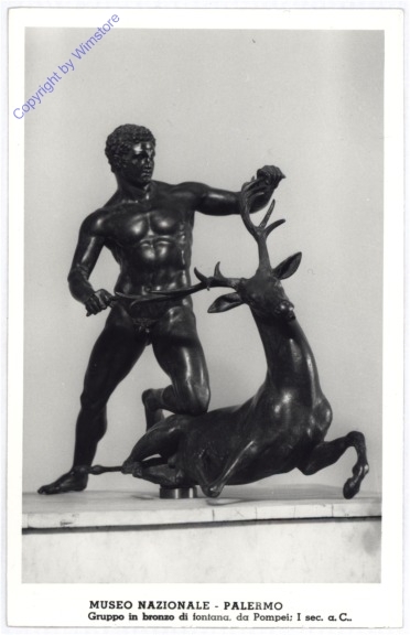 ak183358 Palermo, Museo Nazionale - Gruppe in bronzo