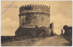 Roma (Rom), Via Appia, Tomba di Cecilia Metella