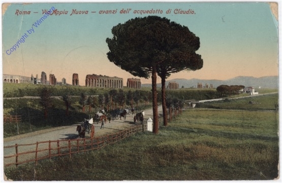 Roma (Rom), Via Appia Nuova, Acquedotto di Claudio