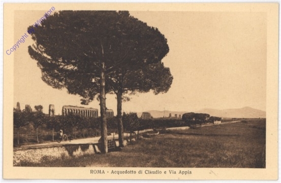 Roma (Rom), Acquedotto di Claudio e Via Appia