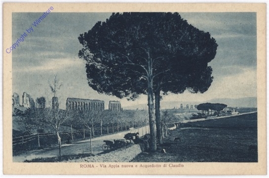 Roma (Rom), Acquedotto di Claudio e Via Appia