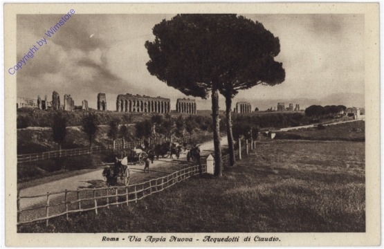 Roma (Rom), Acquedotto di Claudio e Via Appia