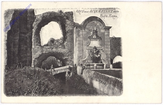 Roma (Rom), Arco dell'Acqua Felice