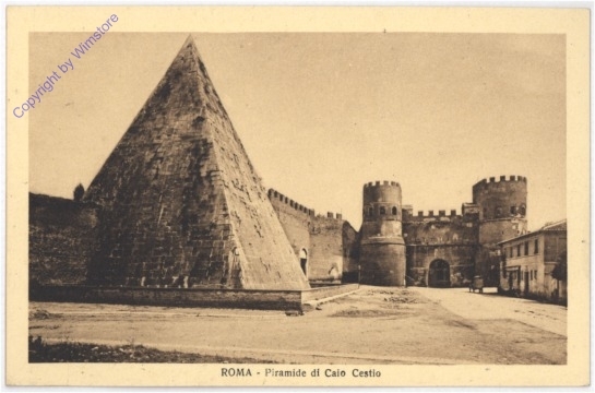 Roma (Rom), Piramide di Caio Cestio