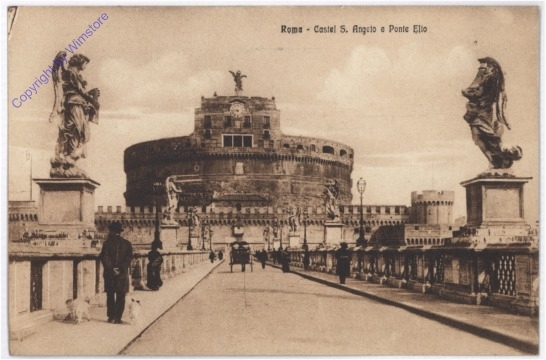 Roma (Rom), Castel S. Angelo e Ponte Elio