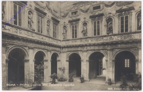 ak183466 Roma (Rom), Primo Cortile del Palazzo Spada