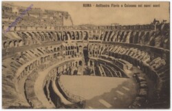 Roma (Rom), Anfiteatro Flavio o Colosseo col nuovi scavi