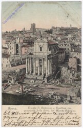 ak183519 Roma (Rom), Tempio di Antonino e Faustina