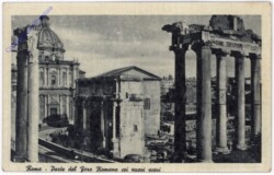 Roma (Rom), Parte del Foro Romano coi nuovi scavi