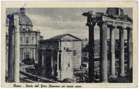 Roma (Rom), Parte del Foro Romano coi nuovi scavi