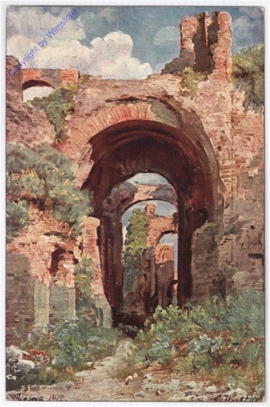 Roma (Rom), Ruinen der Kaiserpaläste