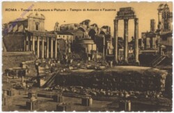 Roma (Rom), Tempio di Castore e Polluce