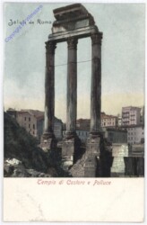 Roma (Rom), Tempio di Castore e Polluce