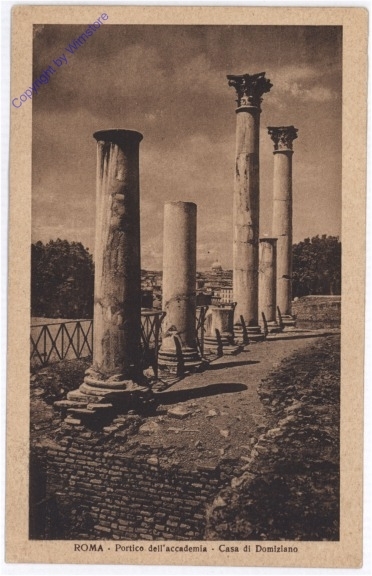 ak183595 Roma (Rom), Portico dell'accademia