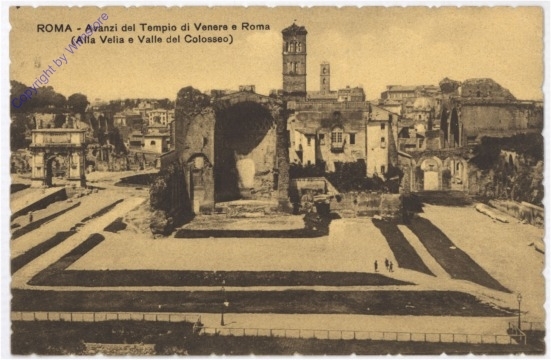ak183621 Roma (Rom), Avanzi del Tempio di Venere e Roma
