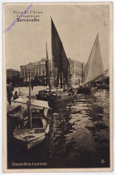 Trieste, Vino di China ferruginoso Serravallo