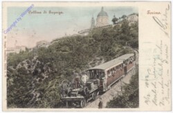 ak183729 Eisenbahnstrecke - Collina di Superga