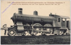 2-B-1 Vierzylinder-Verbund-Schnellzuglokomotive der Dänischen Staatsbahn