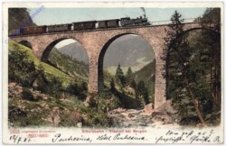 Albulabahn - Viaduct bei Bergün