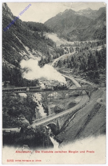 Albulabahn - Die Viadukte zwischen Bergün und Preda