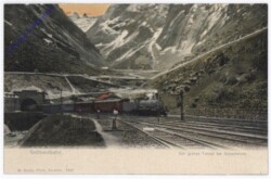 Gotthardbahn - der große Tunnel bei Goeschenen