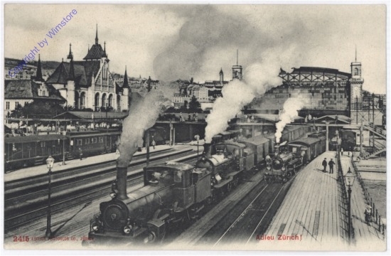 Bahnhof - Zürich, Adieu!