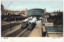 Bahnhof - Zürich, Einfahrt