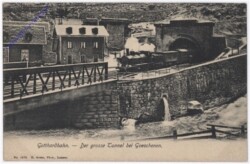 Gotthardbahn - Der große Tunnel bei Goeschenen