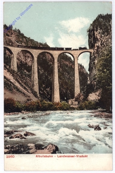 Albulabahn - Landwasser-Viadukt