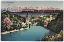 ak183801 Eisenbahnbrücke Bern