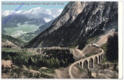 Albulabahn, Entwicklung zwischen Bergün und Preda