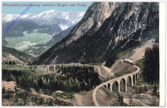 Albulabahn, Entwicklung zwischen Bergün und Preda