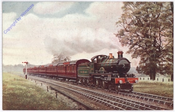 Up Birkenhead Breakfast Car Express, near Ruislip