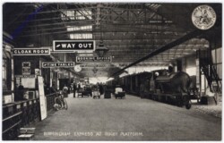 Birmingham Express at Rugy Platform
