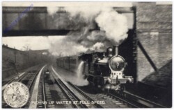 Picking up water at full speed