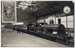 Manchester Express at Rugby Station