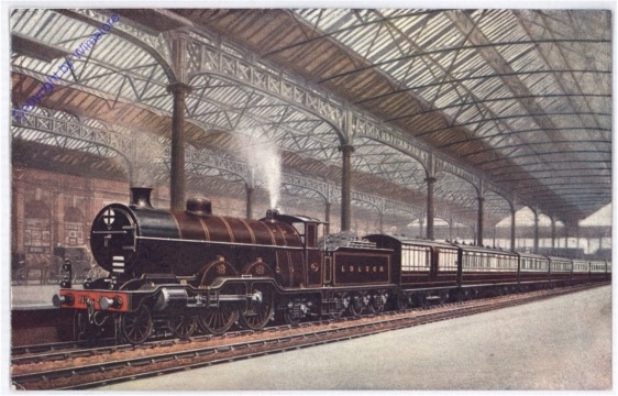 Victoria Station, London.