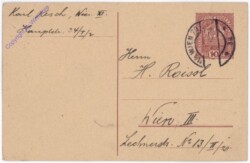 ak183984 Kartenbrief aus 1919