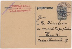 ak183988 Kartenbrief aus 1921