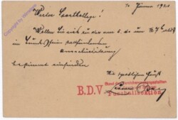 ak183988a Kartenbrief aus 1921