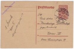 ak183990 Kartenbrief aus 1919