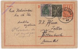 ak183997 Kartenbrief aus 1922